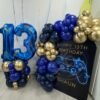 Number Balloon Tower & Backdrop Bundle