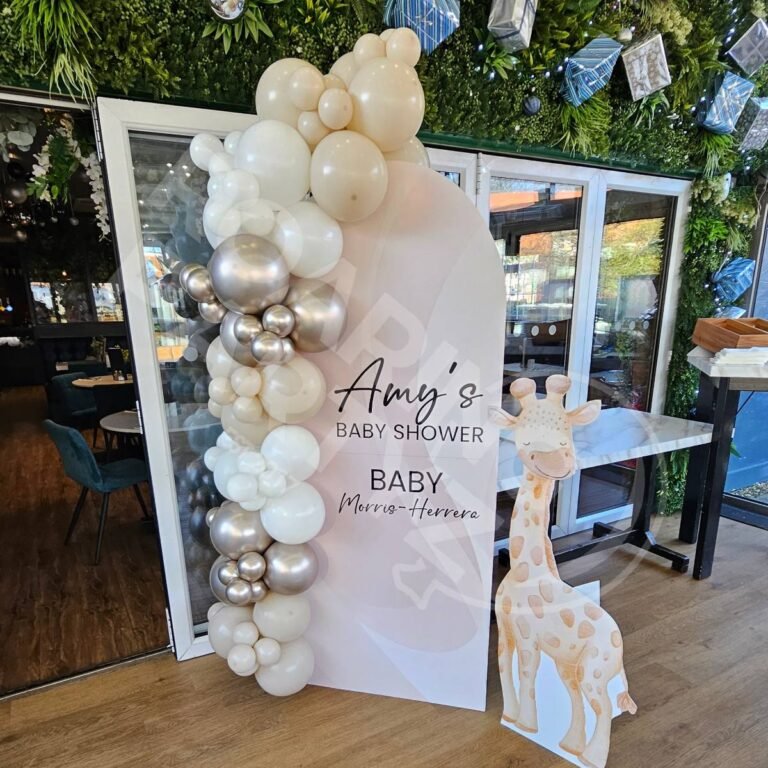 Personalised Printed Arch Backdrop